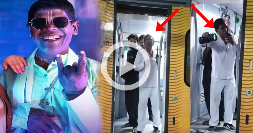 Bhuvan Badyakar, Kancha Badam, social media, train guard, video, viral Bhuban Badyakar Railway Officer