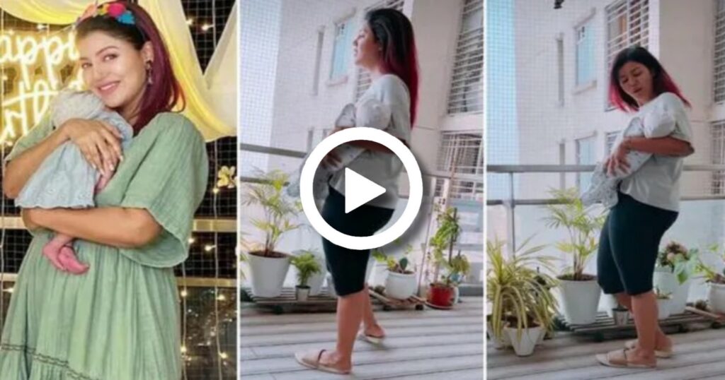 baby sitting, Bengali actress, bollywood actress, debina banerjee, Troll Debina Banerjee