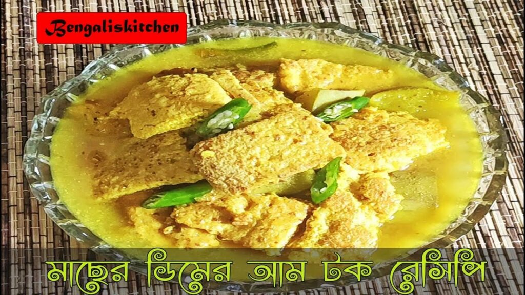 recipe for desert with mango and fish egg