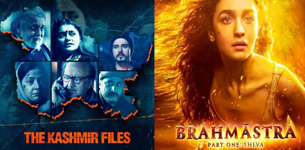 bollywood movie, box office hit, Brahmastra, Hindi movie Brhamstra Kashmir files