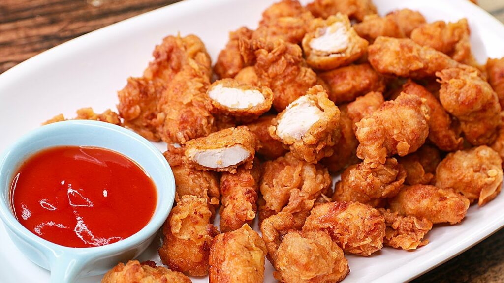 chicken popcorn recipe, non veg recipe, snacks recipe Chicken Popcorn