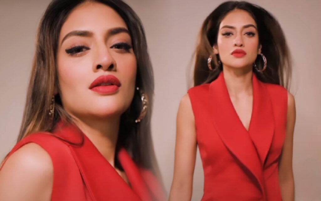 actress, Bengali industry, instagram, Nusrat Jahan, reels, tollywood nusrat red velbet