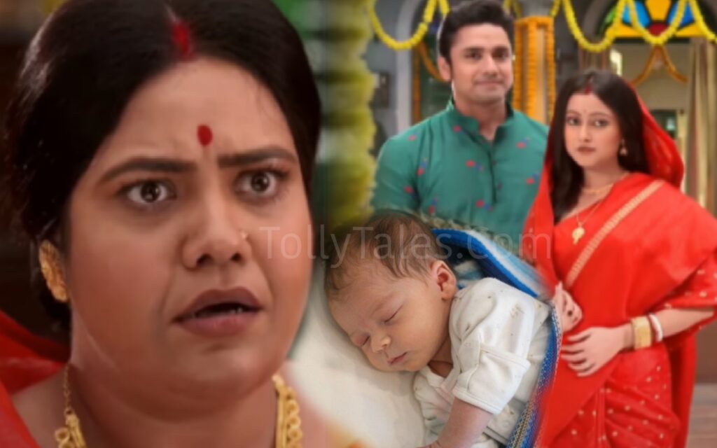 Bengali television, Neem fuler madhu, pallavi Sharma, Rubel Das, Zee Bangla NimFulerModhu Baby scene