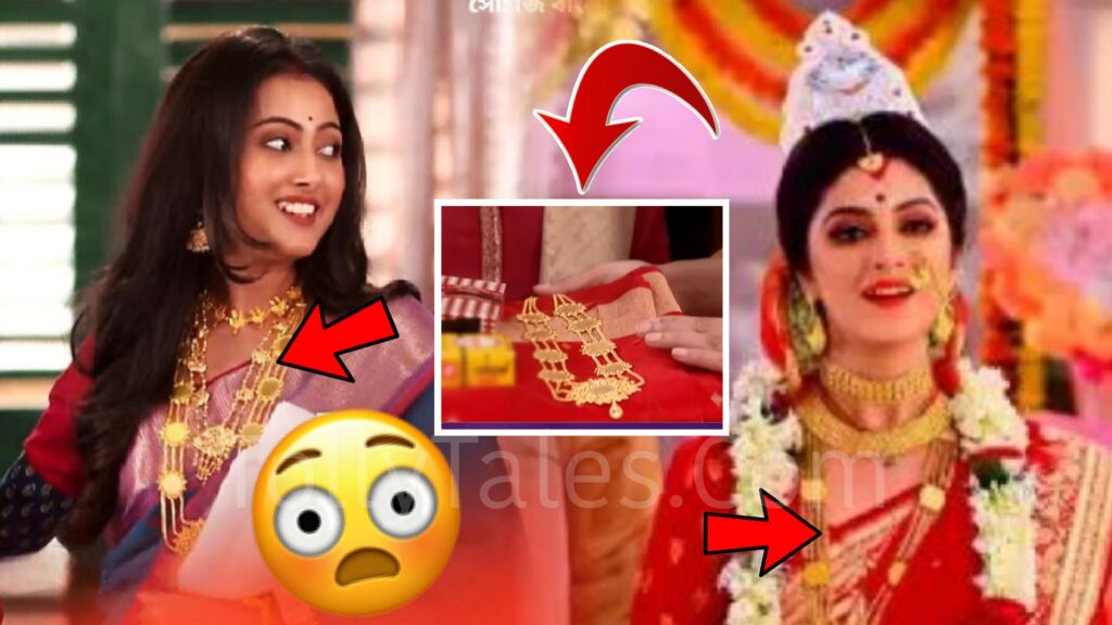 Bengali television, Neem fuler madhu, same jwellery, Zee Bangla Sohagjol Nimfulermodhu