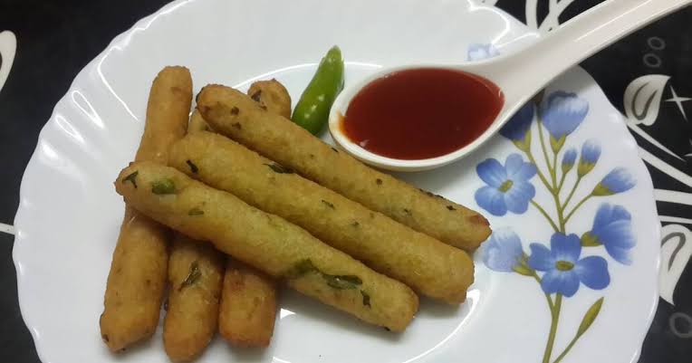 potato sooji snacks, snacks recipe, veg recipe images 3