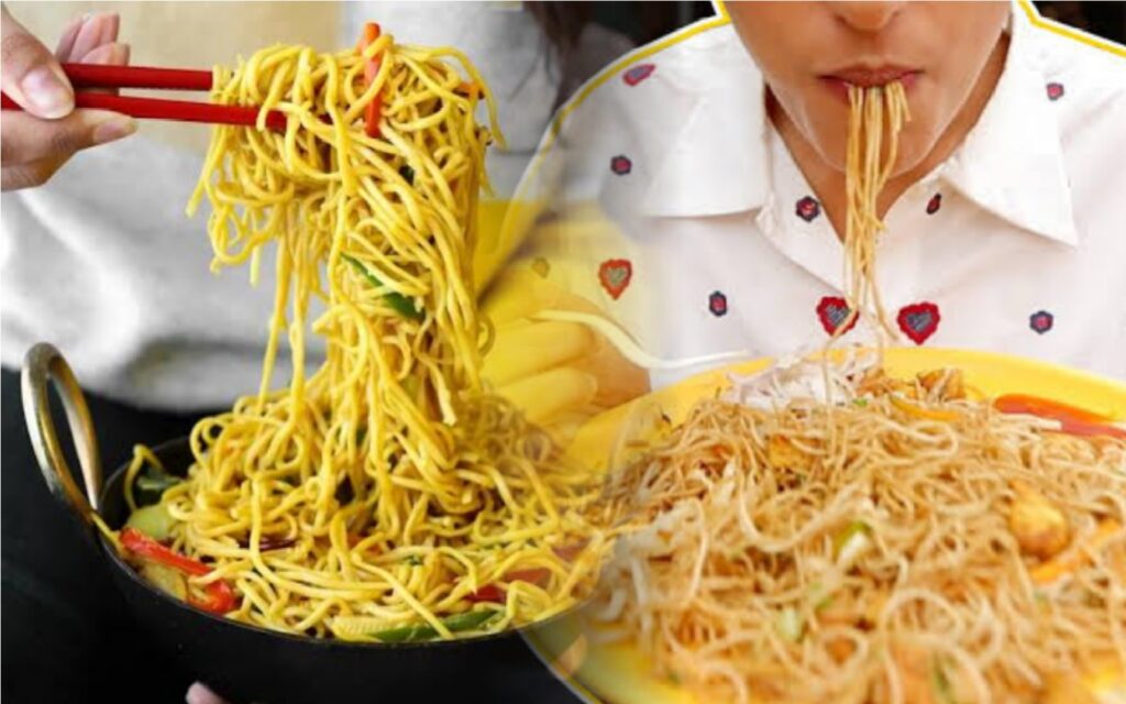 hakka noodles, homemade hakka noodles, snacks recipe Hakka Noodles