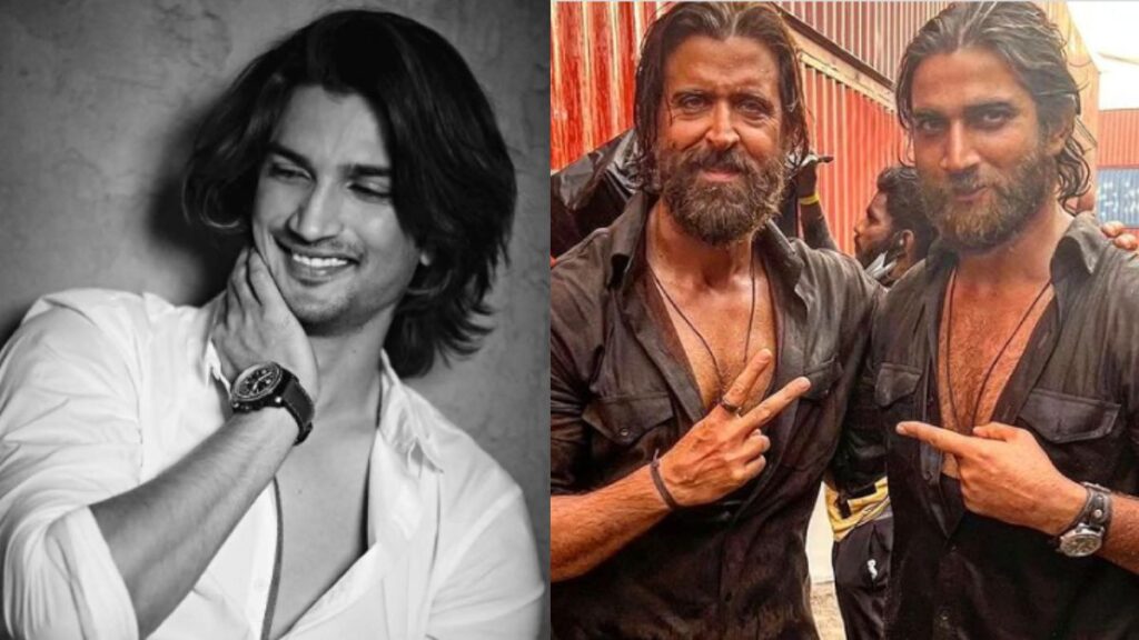Hrithik Roshan, SSR, sushant singh rajput, Vikram Veda Hrithik Roshans Stunt double looks like Sushant Singh Rajput1677146256528
