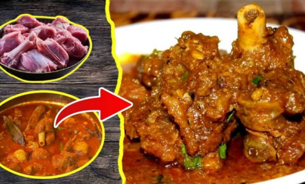 lunch recipe, mutton recipe, Rajasthani lal mas Lal Mutton