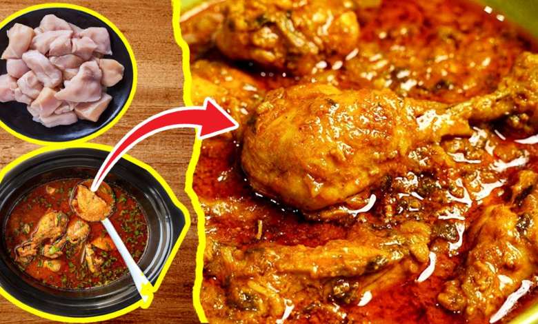 chicken recipe, hyderabadi chicken curry, lunch recipe Sunday Special Hydrabadi Chicken Curry Recipe