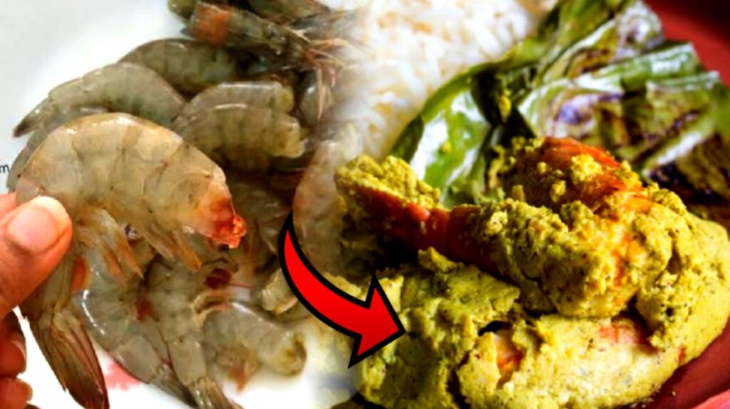 mug chingri paturi, non veg recipe, prawn recipe, চিংড়ি রেসিপি, মাছের রেসিপি, মুগ চিংড়ি পাতুরি Chingri Bhapa