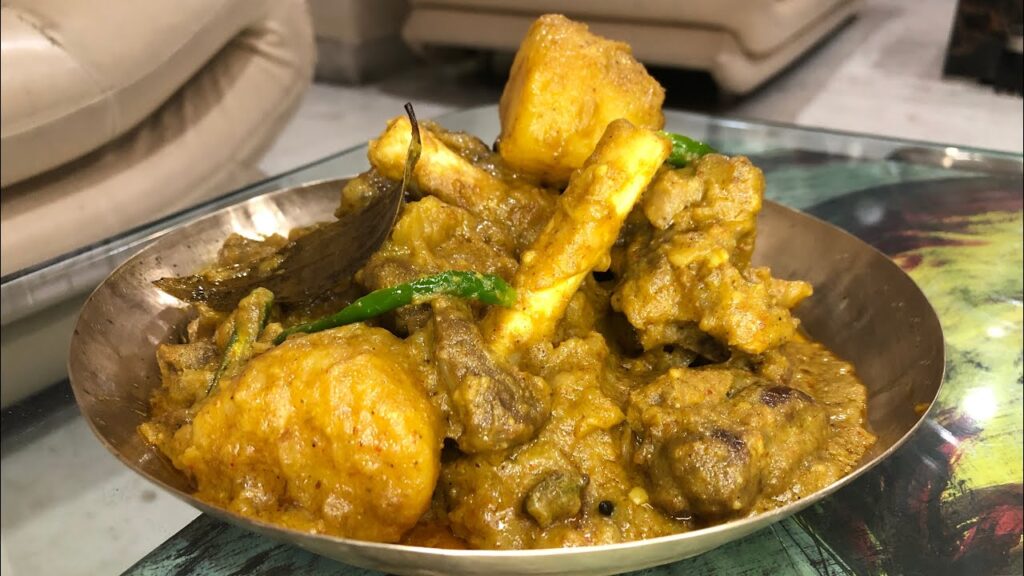 bengali recipe, lunch recipe, mutton recipe, mutton with curd coconut, non veg recipe, দই নারকেল সর্ষে দিয়ে মটন, দুপুরের পদ, বাঙালি রান্না, মটন রেসিপি Dahi Mutton