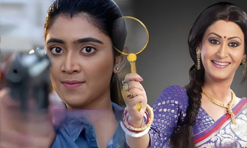 ankita mallik, Bengali serial, goyenda ginni, jagaddhatri, Swayambhu, Zee Bangla, অঙ্কিতা মল্লিক, গোয়েন্দা গিন্নি, জগদ্ধাত্রী, জি বাংলা, বাংলা সিরিয়াল, সয়ম্ভু Goyenda jagadhatri 1 1