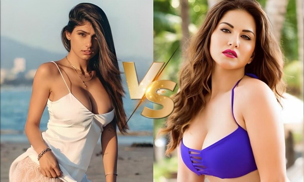 Bigg Boss OTT 2, Mia Khalifa, salman khan, sunny leone, বিগ বস ওটিটি, মিয়া খালিফা, সানি লিওন, সালমান খান Sunny Vs Mia 1 1