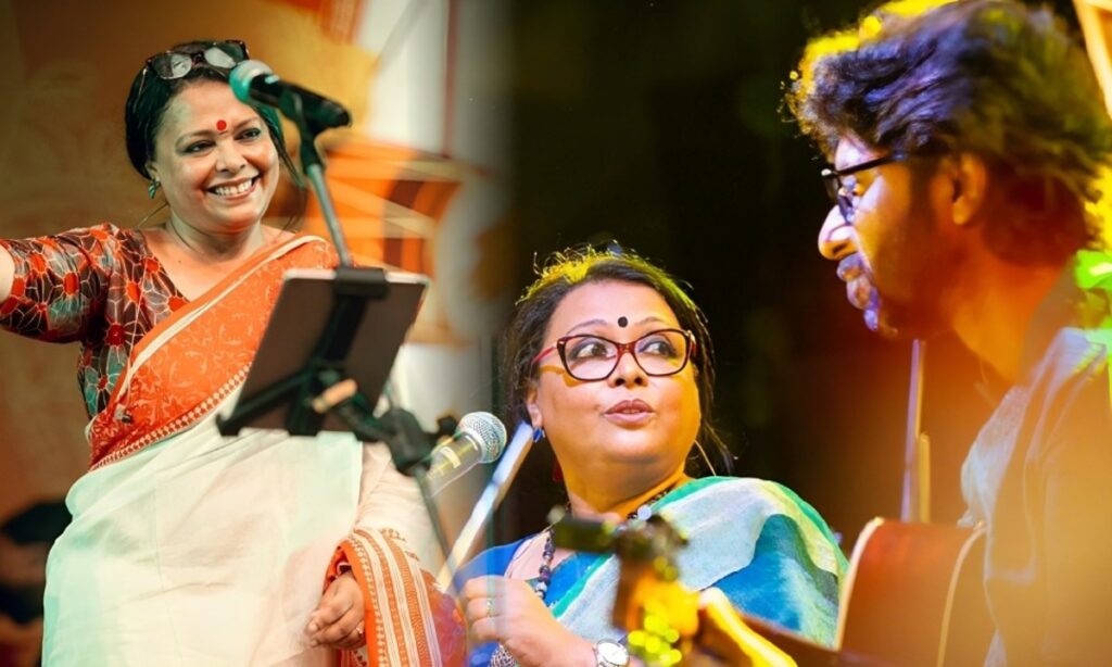 anindya chatterjee, Bengali song, Jayati Chakraborty, Lopamudra Mitra, অনিন্দ্য চট্টোপাধ্যায়, জয়তী চক্রবর্তী, বাংলা গান, লোপামুদ্রা মিত্র Lopamudra 1 1