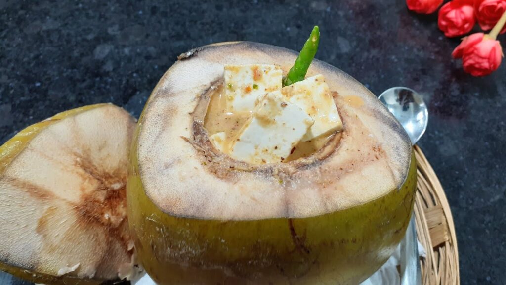 bengali recipe, Daab sorshe paneer, ডাব সর্ষে পনির, বাঙালি পদ whl9WuS MyI HD