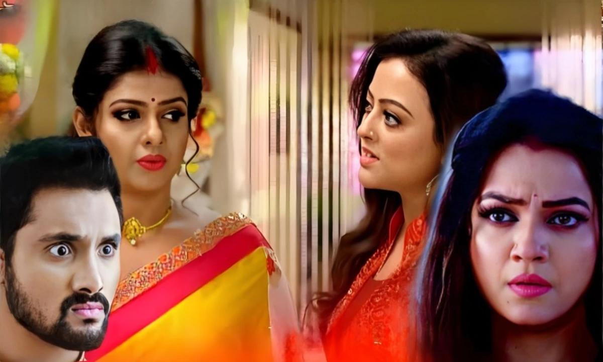 mehendi and kaushiki in jagaddhatri