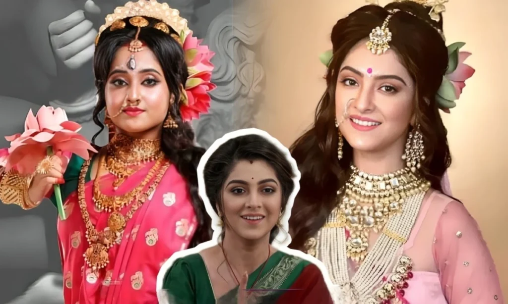 Bengali actress, mahalaya, Soumitrisha Kundoo, বাঙালি অভিনেত্রী, মহালয়া, সৌমীতৃষা কুন্ডু sweta and soumitrisha