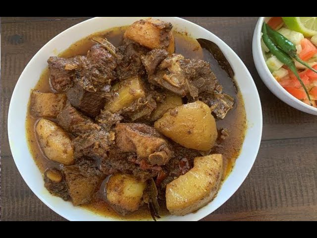 Assamese style mutton curry, অসমীয়া স্টাইল মটন কারি, নতুন রেসিপি Mutton Curry