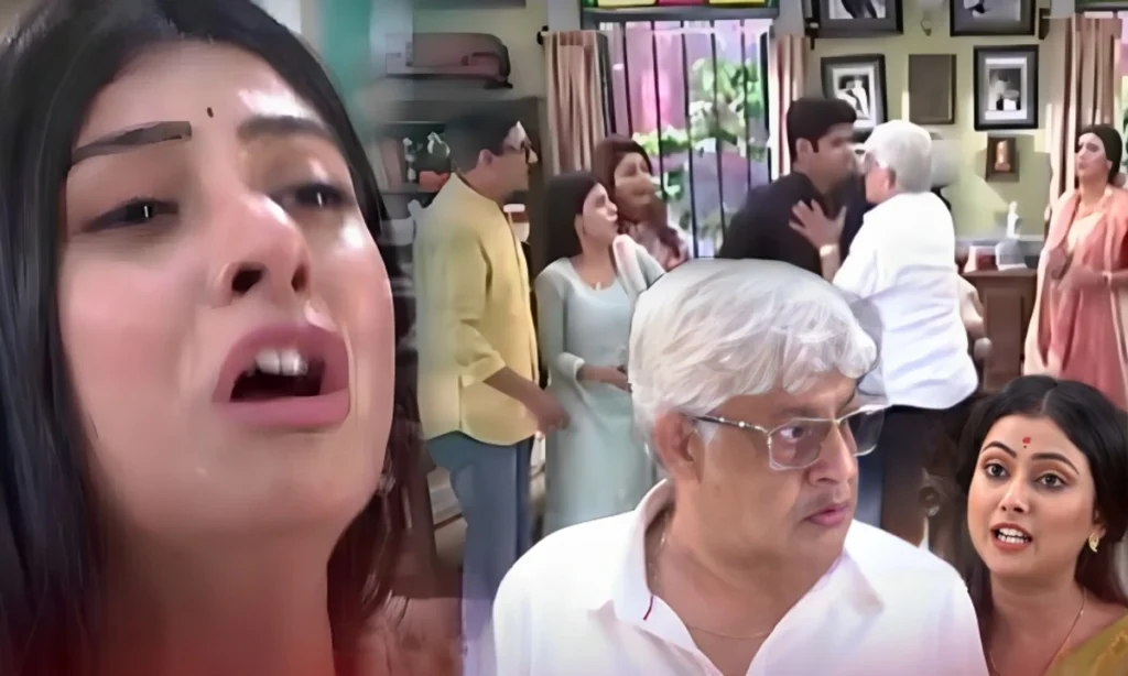 Bengali serial, neem phuler modhu, Zee Bangla, জি বাংলা, নিম ফুলের মধু, বাংলা সিরিয়াল parna and srijan jethu in neem phuler modhu