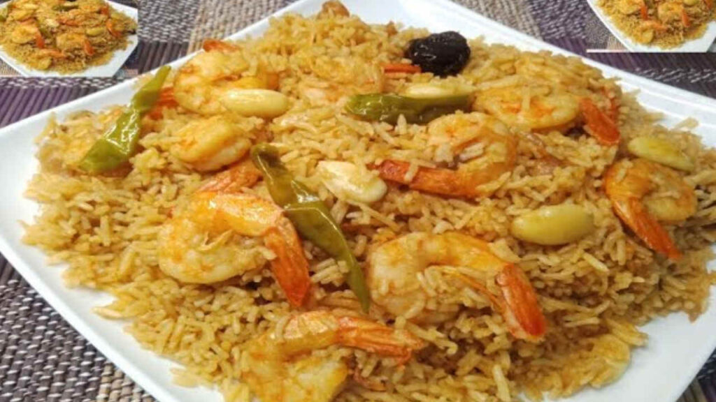 bengali recipe, Chingri mustard Polao, চিংড়ি সর্ষে পোলাও, বাঙালি রেসিপি চিংড়ি সর্ষে পোলাও