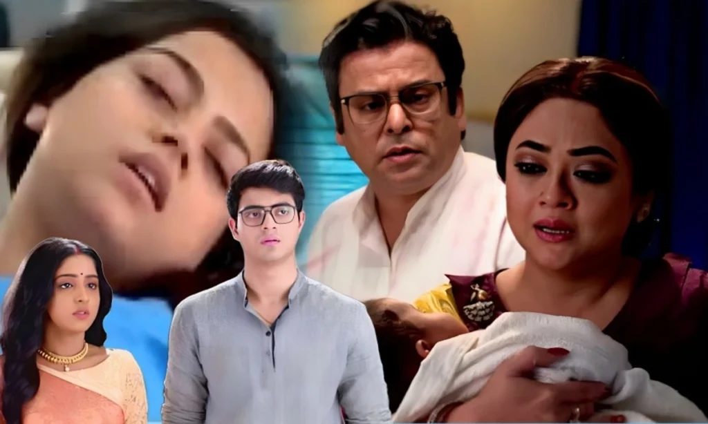 Anurager Chowwa, Bengali serial, Star Jalsha, অনুরাগের ছোঁয়া, বাংলা সিরিয়াল, স্টার জলসা anurager chowwa mishkas baby