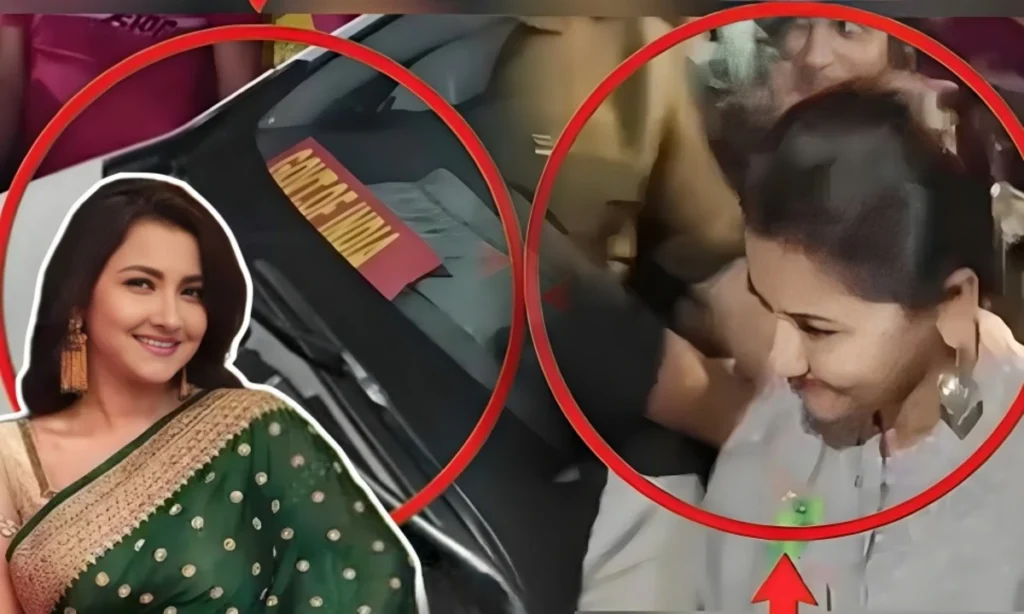 didi no 1, Rachna Banerjee, rachna banerjee uses car with government of india sticker, tollywood rachna banerjee controversy on govt of india sticker use