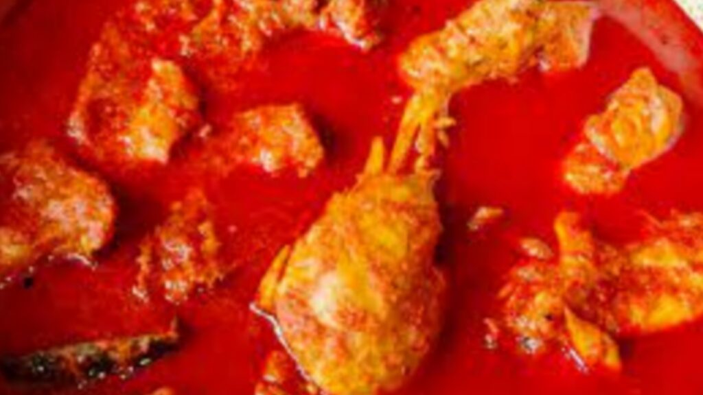 red spicy chicken