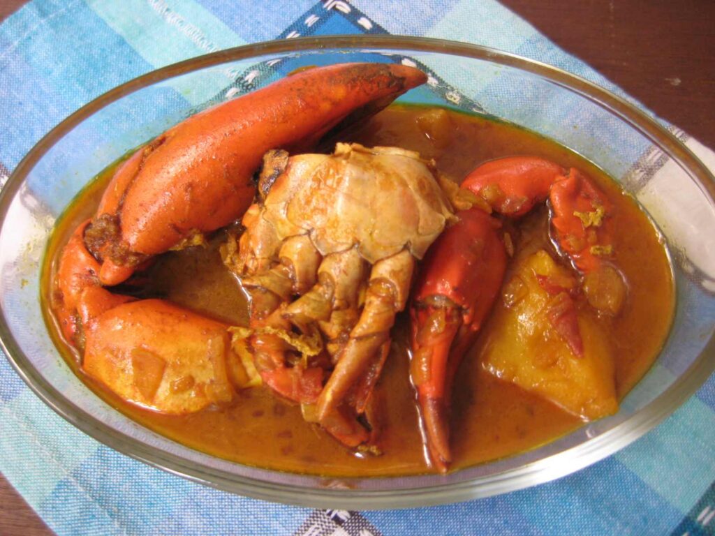 Bengali Style Crab Curry Kankrar Jhol