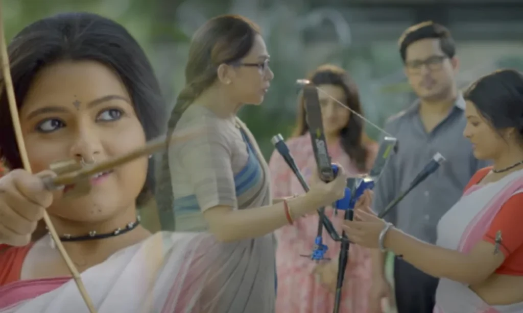 Bengali serial, Bengali television, Manisha Mandal, Nilankur Mukherjee, Olympic, Ranga Mati tirandaj, Star Jalsha, অলিম্পিক, নীলাঙ্কুর মুখার্জী, বাংলা টেলিভিশন, বাংলা সিরিয়াল, মনীষা মন্ডল, রাঙ্গামতি তীরন্দাজ, স্টার জলসা Olympic topic showing in Bengali serial praised by netizen