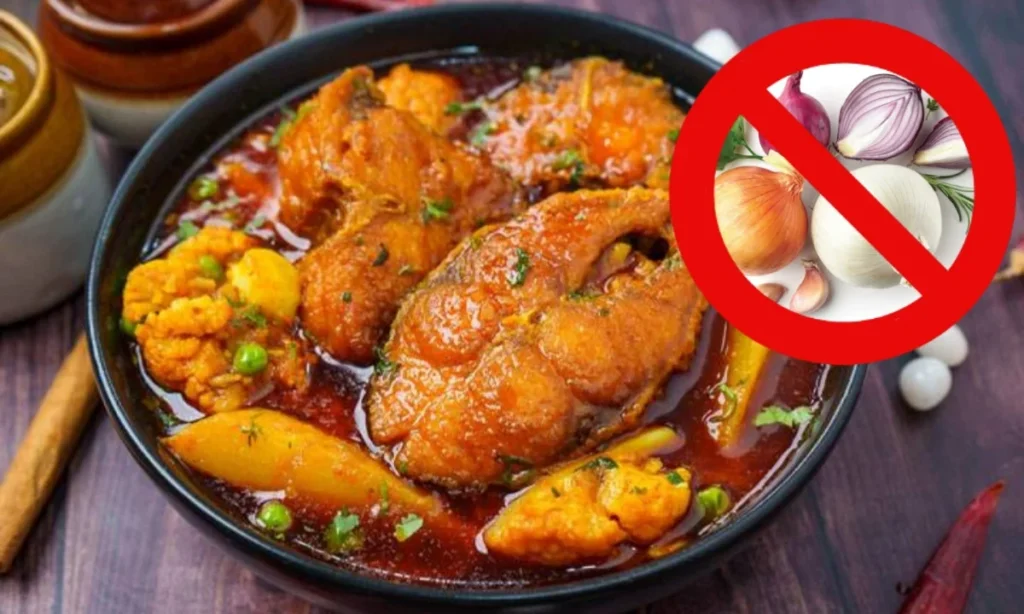 Recipe, bengali recipe, Bengali Style Fish Curry, fish curry, নিরামিষ মাছের ঝোল Fish curry