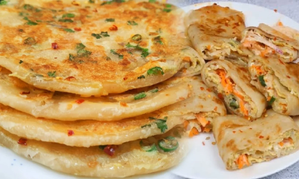 Egg Paratha, Egg Paratha Recipe, Dim Er Porota, ডিম, রেসিপি, ডিমের পরোটা