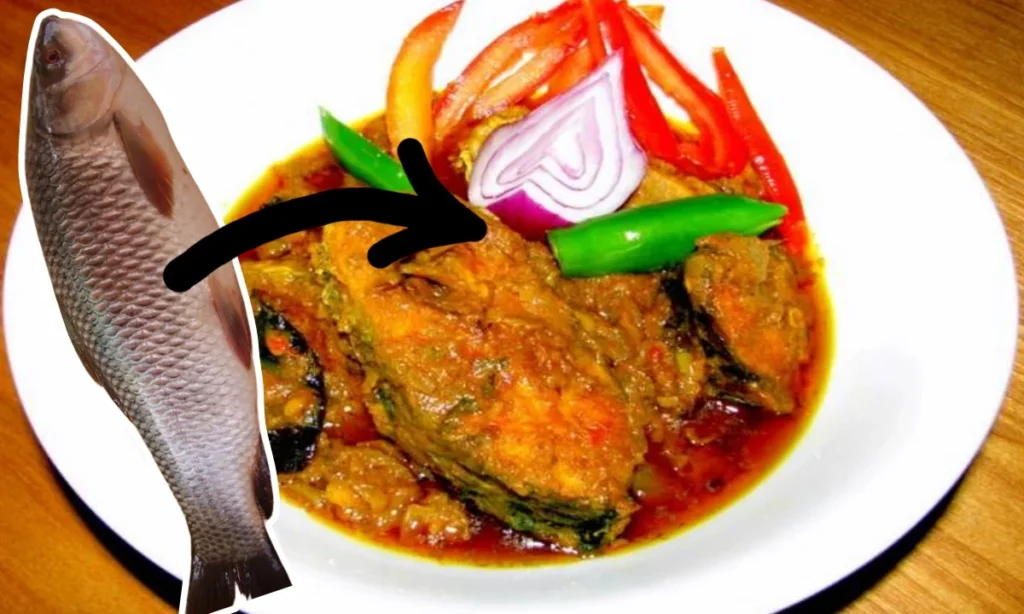 Rui Macher Peyaji Kaliya, Fish Recipe, রেসিপি