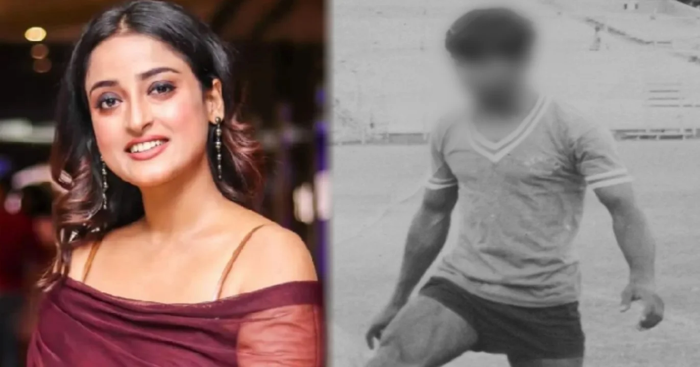 Tollywood actress Debadrita Basu, Bidesh Basu, Mohanbagan, football, Joyee, zee bangla, serial, television, entertainment, বিদেশ বসু, ফুটবল সিরিয়াল টেলিভিশন বিনোদন, জয়ী জি বাংলা টলিউড অভিনেত্রী, দেবাদৃতা বসু