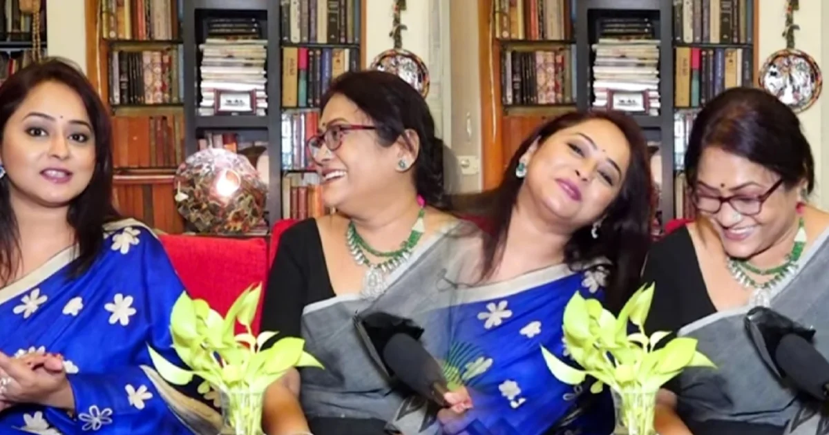 Moumita Gupta, Rimjhim Gupta, mother-daughter bond, Mother's Day, Jagaddhatri, Baidehi character, actress life, emotional bond, television stars, Bengali Actress, মৌমিতা গুপ্ত, রিমঝিম গুপ্ত, মা-মেয়ে সম্পর্ক, মাতৃ দিবস, জগদ্ধাত্রী, বৈদেহী চরিত্র, অভিনেত্রী জীবন, আবেগঘন সম্পর্ক, টেলিভিশন তারকা