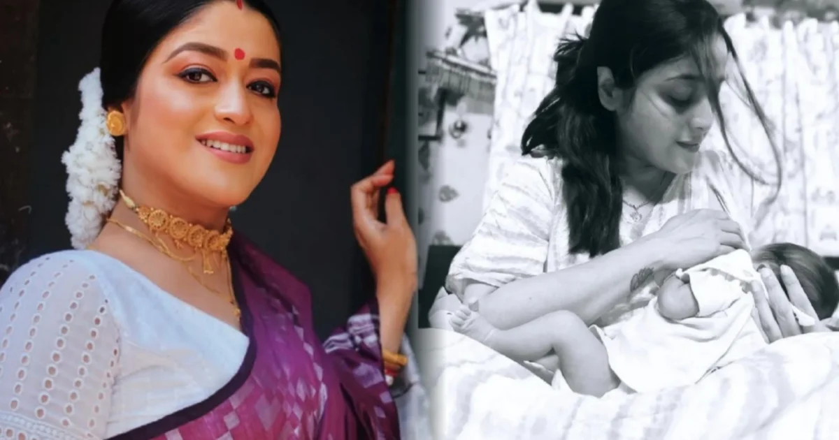 Anindita Raychaudhury, Tentulpataa, comeback, Bengali serial, television actress, motherhood, Star Jalsha, return to work, side role, baby girl, অনিন্দিতা রায়চৌধুরী, তেঁতুলপাতা, পিসি চরিত্র, বাংলা সিরিয়াল, কন্যা সন্তান, ছোট পর্দা, অভিনয়ে ফিরে আসা, স্টার জলসা, সন্তান জন্ম, টেলিভিশন অভিনেত্রী