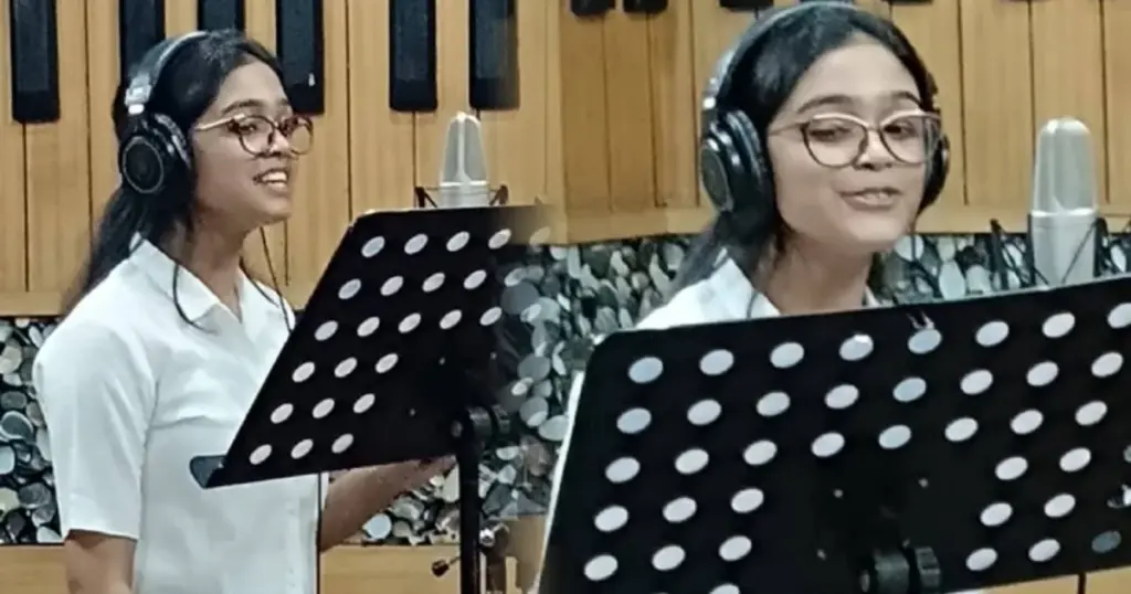 Aratrika Sinha, Sa Re Ga Ma Pa, Over Load, Bengali film, playback singer, second movie song, Rabindra Sangeet, Amitabh Dasgupta, singer, Milestone, আরাত্রিকা সিনহা, সারেগামাপা, ওভার লোড, বাংলা সিনেমা, প্লে-ব্যাক, দ্বিতীয় গান, রবীন্দ্রসঙ্গীত, অমিতাভ দাশগুপ্ত, গায়িকা, মাইলস্টোন