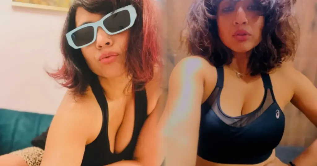 Rii Sen, Rii Sen controversial photo, Rii Instagram post, outfit controversy, visible nipple, Director-Q, Cosmic Sex, western influence, bold style, ঋ সেন, বিতর্কিত ছবি, ইনস্টাগ্রাম পোস্ট, পোশাক বিতর্ক, স্তনবৃন্ত দৃশ্যমান, কিউ, কসমিক সেক্স, ডেসপ্যাচ, পাশ্চাত্য প্রভাব, সাহসী স্টাইল
