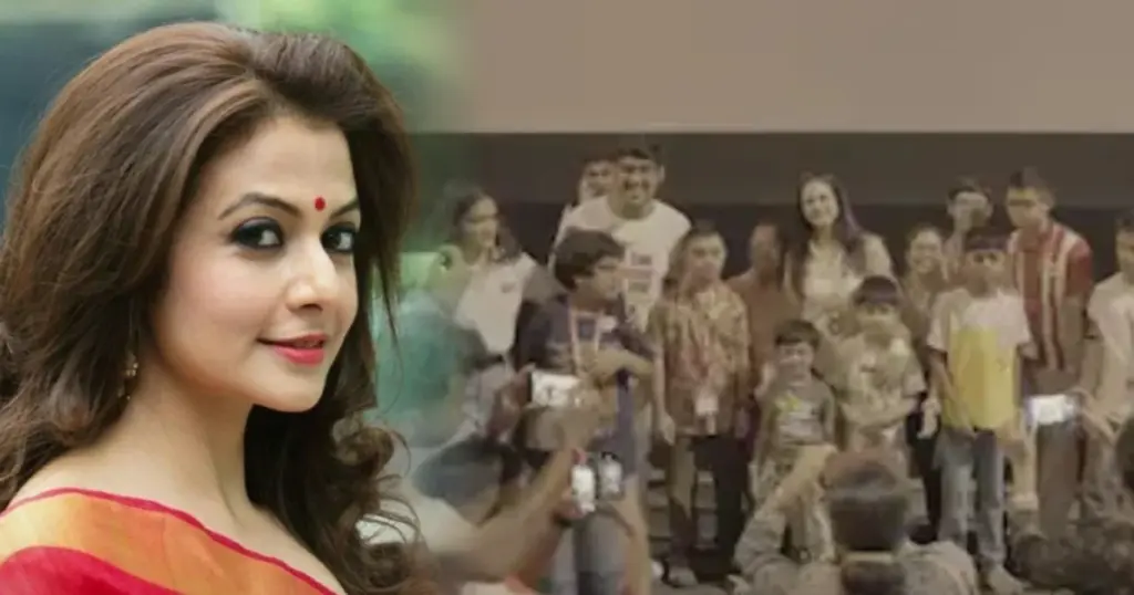 koel Mallick, Amir Khan, Autistic Children, Empathy, Kolkata Event, Sitaare Zameen Par, social awareness, social media reaction, Special Screening, tollywood, Tollywood actress, অটিস্টিক শিশু, কলকাতা, কোয়েল মল্লিক, টলিউড, টলিকুইন, বিশেষ চাহিদাসম্পন্ন শিশু, বিশেষ স্ক্রিনিং, মানবিক ব্যবহার, সামাজিক বার্তা, সিতারে জমিন পর Koel Mallick Joins Special Screening Of Sitaare Zameen Par And Wins Hearts With Her Empathy Towords Autistic Children