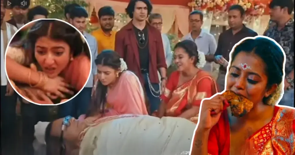 Zee Bangla, aratrika Maity, Bengali serial, Bengali television, emotional performance, Jowar Bhanta, mithijhora, Nisha Character, Raipurna, Shruti das, Social Media Reactions, TRP, Uji, আরাত্রিকা মাইতি, উজি, জি বাংলা, জোয়ার ভাঁটা, টিআরপি, নিশা চরিত্র, নেটিজেনদের কটাক্ষ, বাংলা টেলিভিশন, বাংলা সিরিয়াল, মিঠিঝোরা, রাইপূর্ণা, শ্রুতি দাস, সমাজ মাধ্যমে প্রতিক্রিয়া Shruti Das Shines In Jowar Bhanta While Aratrika Maity Faces Criticism For Repetitive Roles