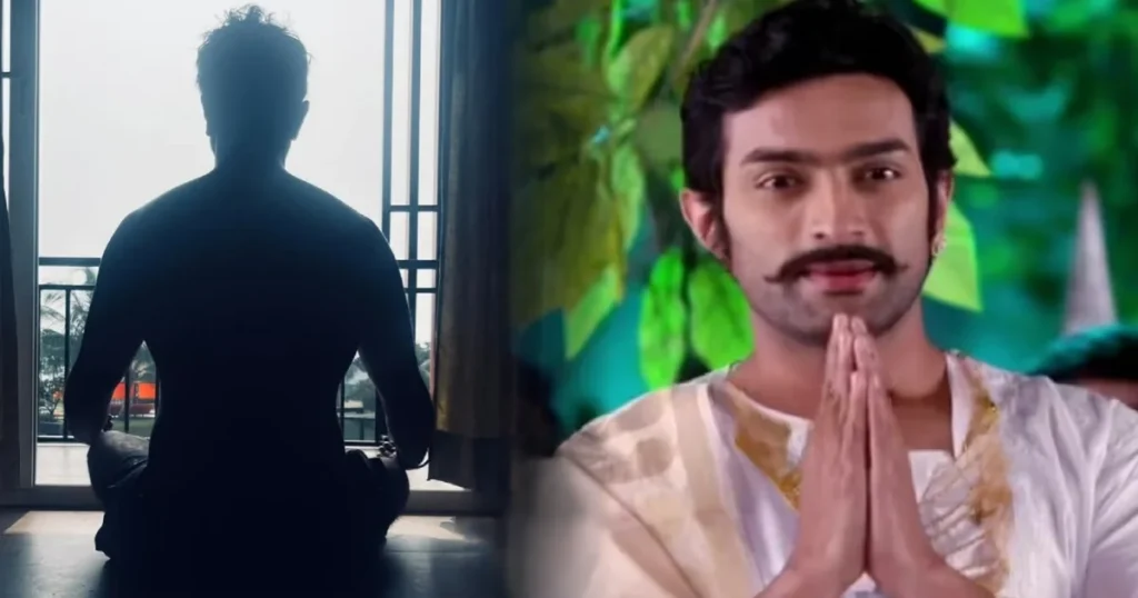 Jeetu Kamal, tollywood, জিতু কমল, বিনোদন Jeetu Kamal finds calm with a light in makeup room