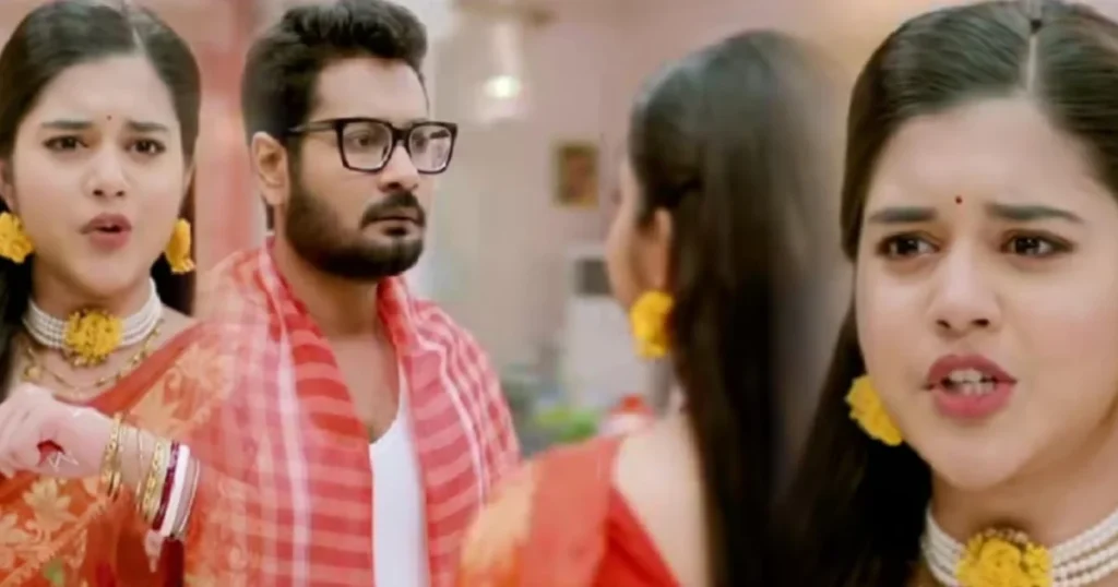 Anjana Basu, Bengali serial, Bengali television, Entertainment, Indrani Ganguly, Kusum New Episode, Kusum New Promo, Kusum serial, Netizens Reaction, Saptarshi Roy, social media backlash, Taniska Tiwari, Troll, অঞ্জনা বসু, ইন্দ্রাণী গাঙ্গুলি চরিত্র, কুসুম ধারাবাহিক, কুসুম নতুন পর্ব, কুসুম নতুন প্রোমো, ট্রোল, তনিষ্কা তিওয়ারি, নেটিজেনদের কটাক্ষ, বাংলা টেলিভিশন, বাংলা ধারাবাহিক, বিনোদন, সপ্তর্ষি রায়, সমাজ মাধ্যমে সমালোচনা Kusum Faces Backlash From Viewers After Refusing To Marry Ratul In The Latest Episode
