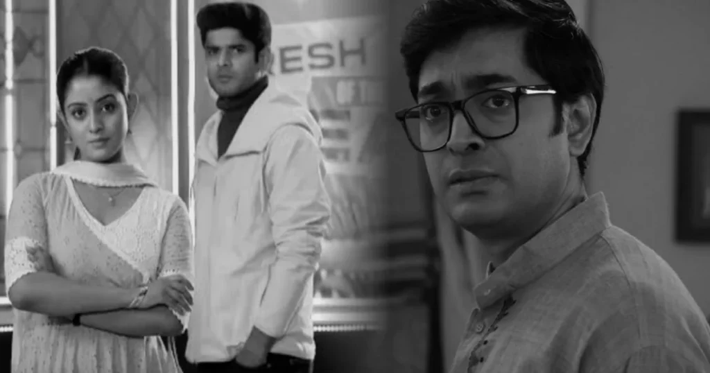 Parineeta Zee Bangla, Bengali television news, Parineeta character missing, Ryan Parul, Somrup Das exit, Zee Bangla serial news, জি বাংলা, পরিণীতা সিরিয়াল, বাংলা সিরিয়াল খবর, মৈনাক বসু, রায়ান পারুল, সোমরূপ দাস actor change