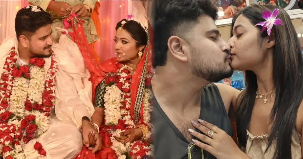 anniversary kiss, Arpita Mondal, bengali tv couple, Lakshmi Kakima Superstar, romantic post, swarnadeepta ghosh, অর্পিতা, টলিউড, ফুলকি, বিবাহবার্ষিকী, স্বর্ণদীপ্ত swarnadeepta ghosh, arpita mondal, bengali tv couple, anniversary kiss, romantic post, lakshmi kakima superstar, ফুলকি, স্বর্ণদীপ্ত, অর্পিতা, বিবাহবার্ষিকী, টলিউড, বাংলা সিরিয়াল