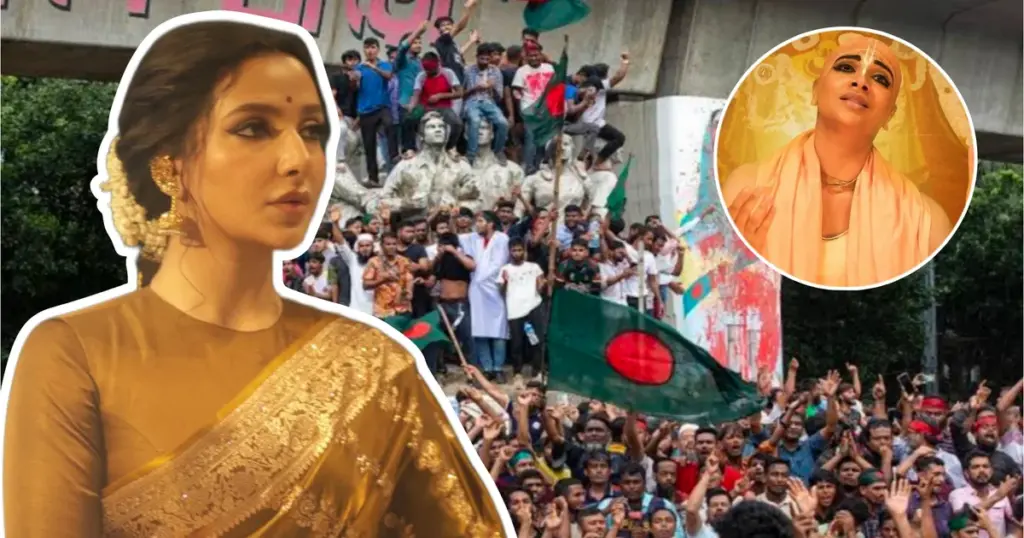Shubhashree Ganguly, Bangladesh news, peace message, Bengali cinema, Chaitanya Dev, anti violence, upcoming Bengali film, শুভশ্রী গঙ্গোপাধ্যায়, বাংলাদেশ প্রসঙ্গ, শান্তির বার্তা, বাংলা সিনেমা, চৈতন্যদেব, হিংসা বিরোধী, নতুন বাংলা ছবি