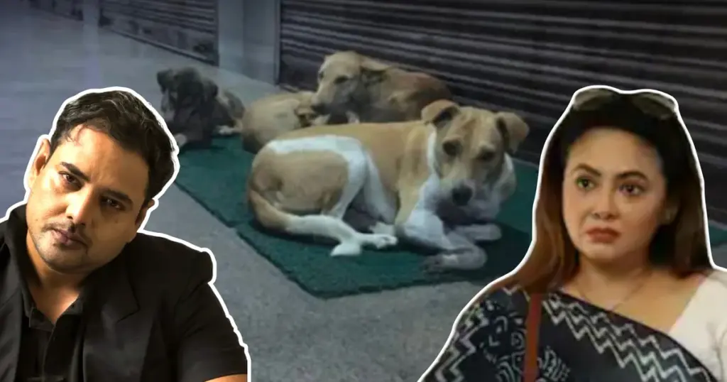 পথপ্রাণী, শীতের দুর্ভোগ, পথকুকুর, পথবিড়াল, পশুপ্রেম, মানবিকতা, শ্রীলেখা মিত্র, তথাগত মুখোপাধ্যায়, টলিপাড়া, কলকাতা শীত, Animal Welfare, Street Dogs, Street Cats, Winter Care, Humanity, Tollywood, Social Awareness, Animal Lovers