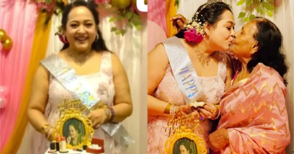 অপরাজিতা আঢ্য, জন্মদিন উদযাপন, টলিউড অভিনেত্রী, পারিবারিক মুহূর্ত, Bengali actress Aparajita Adhya, birthday celebration, Tollywood news, family bonding