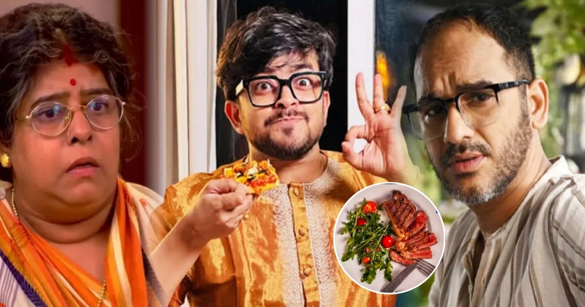 সায়ক চক্রবর্তী, সায়ক চক্রবর্তী বিতর্ক, টলিউড বিতর্ক, বিফ বিতর্ক, রেস্টুরেন্ট বিতর্ক, মানসী সিনহা, ঋত্বিক চক্রবর্তী, অরিত্র দত্ত বণিক, সোশ্যাল মিডিয়া বিতর্ক, কলকাতা খবর,Sayak Chakraborty, Sayak Chakraborty Controversy, Tollywood Controversy, Beef Controversy, Restaurant Issue, Mansi Sinha, Ritwick Chakraborty, Aritra Dutta Banik, Social Media Buzz, Kolkata News