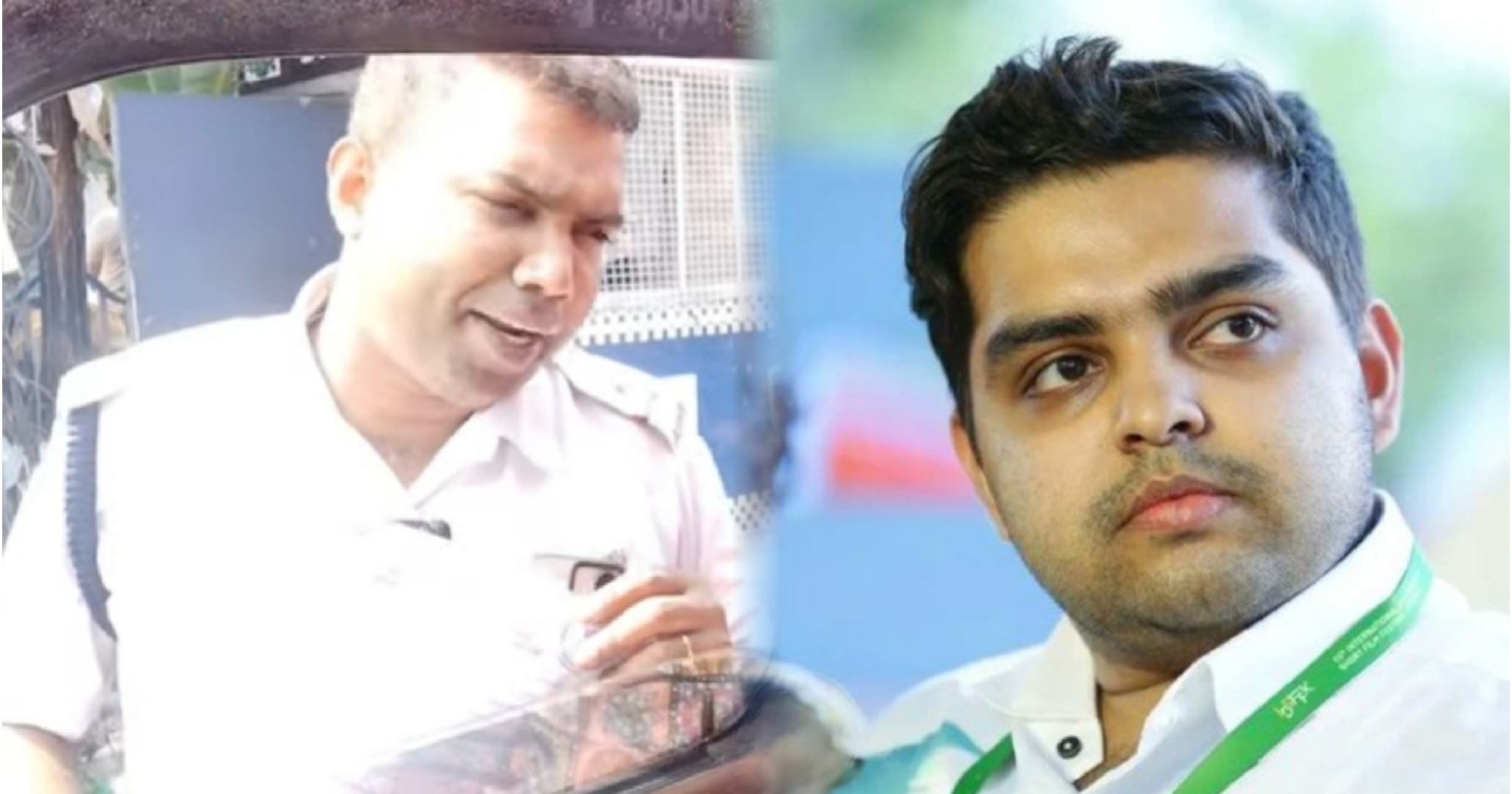 Aritra Dutta Banik, traffic police controversy, private car, election requisition, viral video, Kolkata news, Bengali news, অরিত্র দত্ত বণিক, ট্রাফিক পুলিশ বিতর্ক, ব্যক্তিগত গাড়ি, নির্বাচন রিক্যুশন, ভাইরাল ভিডিও, কলকাতা সংবাদ, বাংলা সংবাদ