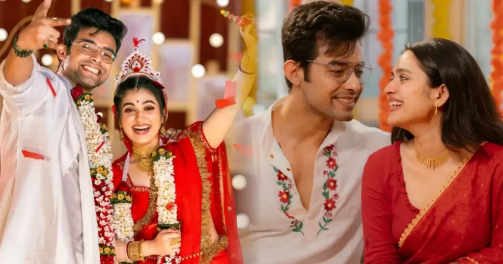 Shyamoupti Mudly, Ranojoy Bishnu, Father Birthday, Family Moments, Guddi Serial, Tollywood Couple, Celebrity Family, Social Media Post, শ্যামৌপ্তি মুদলি, রণজয় বিষ্ণু, বাবার জন্মদিন, পারিবারিক মুহূর্ত, গুড্ডি ধারাবাহিক, টলিউড দম্পতি, তারকা জুটি, সামাজিক মাধ্যমে পোস্ট