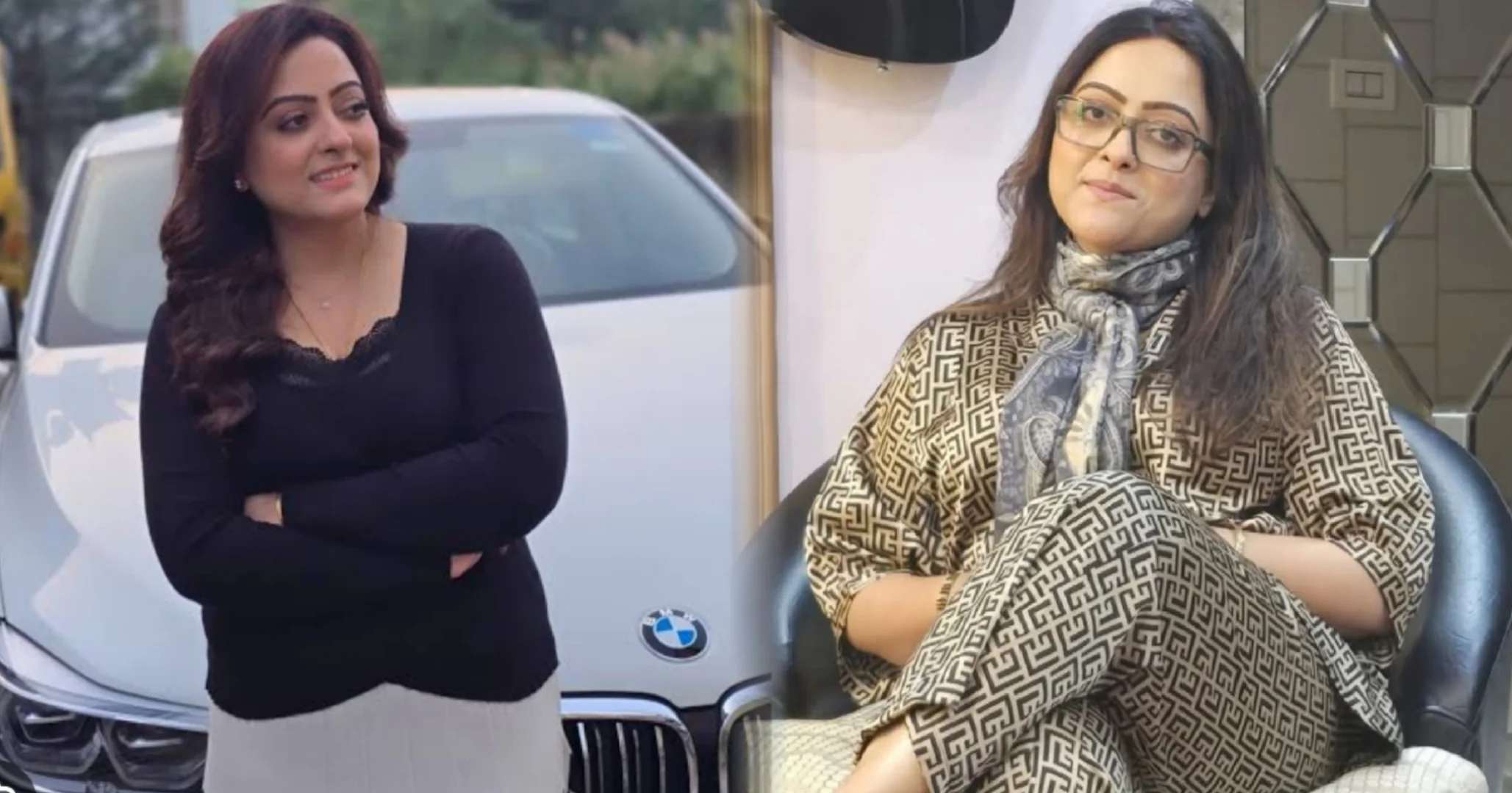 রূপসা চক্রবর্তী, Rupsha Chakraborty, টলিউড, Tollywood, বাংলা টেলিভিশন, Bengali Television, স্নেহাশিস চক্রবর্তী, Snehasish Chakraborty, ব্লুজ প্রোডাকশন, Blues Production, জগদ্ধাত্রী, Jagaddhatri Serial, কৌশিকি চক্রবর্তী, Kaushiki Chakraborty, বিগ বস বাংলা, Bigg Boss Bangla, বাংলা সিরিয়াল, Bengali Serial, টলিপাড়া খবর, Tollywood News, সেলিব্রিটি লাইফস্টাইল, Celebrity Lifestyle, বিলাসবহুল গাড়ি, BMW M3, Rupsha Lifestyle, Entertainment News, বাংলা বিনোদন খবর